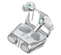 Enlybee XKT32 True Wireless Earbuds Active Noise Annulation des écouteurs stéréo pour Android iOS Sports IPX4 Proof de l'eau (Blanc)