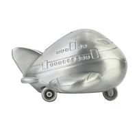 Enlybee Zinc Alloy Air Plane Bank Children's Money Saving Box, Desktop Decoration, and Educational Toy