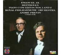 Enmanuel Ax - Beethoven: Concertos Nos. 1 and 2 / Enmanuel Ax. - A. Previn