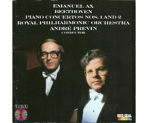 Enmanuel Ax - Beethoven: Concertos Nos. 1 and 2 / Enmanuel Ax. - A. Previn