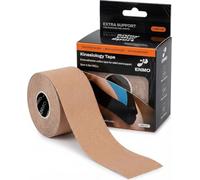 ENMO Bande de kinésiologie non coupée - En coton avec une adhérence extra forte pour soulager et soutenir - Idéale pour le tennis, le genou du coureur, la fasciite plantaire - Bande de sport pour la