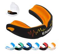 Enmo Maxilla Pro Gum Shield Protège-dents pour adulte et junior 10+ avec étui pour rugby, boxe, hockey et sports de contact - Protège-dents avec ébullition et morsure, technologie de canaux