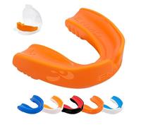 Enmo Maxilla - Protège-dents en gel pour adultes et enfants de 10 ans et plus avec étui pour le rugby, la boxe, le hockey et les sports de contact - Protège-dents avec ébullition et morsure,