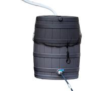 ENmrfvkz Grille pour réservoir d'eau de Pluie, Couverture Nette de Baril Pluie 60cm 95cm réglable for Les Feuilles mortes Collecte d'eau(60cm)