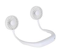 ENmrfvkz Ventilateur électrique à suspendre autour du cou, Mini ventilateur de cou suspendu Portable, chargement USB, pliable, multicolore