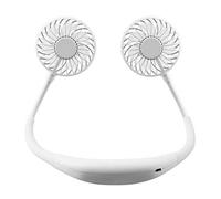 ENmrfvkz Ventilateur électrique à suspendre autour du cou, Mini ventilateur de cou suspendu réglable, rotation à 360 °, multicolore, for voyage et extérieur