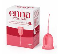 Enna Cycle Easy Coupe Menstruelle Taille S - 1 Unité, Réutilisable, Silicone Médicale Fabriquée en Espagne, Jusqu’à 12h de Protection
