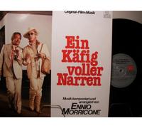 ENNIO MORRICONE - EIN KÄFIG VOLLER NARREN - SOUNDTRACK - ARIOLA - VINYL