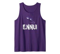 Ennui Minimalist Funny Débardeur