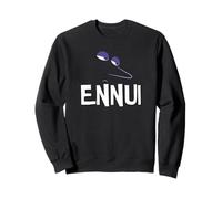 Ennui Minimalist Funny Sweatshirt
