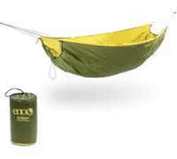 ENO Ember UnderQuilt - Couette de hamac protectrice et chaude avec isolation synthétique recyclée - pour le camping, la randonnée, les festivals, les voyages, la plage - Evergreen