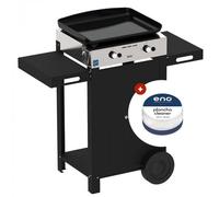 Eno Plancha Combo Initial_50 – Barbecue gril gaz – noir/inox