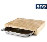 Eno - Planche À Découper Billot Avec Bac Gastronorme