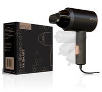 ENOA X4 SMART - Sèche-Cheveux de Voyage Pliable, Léger, Silencieux & Séchage Rapide, 3 Vitesses/3 Températures, Poignée Pliable, Concentrateur de Précision