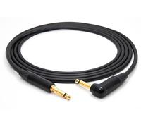 enoaudio Mogami 2524 Câble Instrument Professionnel | Neutrik Gold 6,3mm jack TS mono coudée - TS | HiFi - 3,0 m