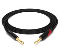 enoaudio Mogami 2524 Câble Instrument Professionnel | Neutrik Gold Silent Switch 6,3mm jack TS - 6,3mm TS | HiFi - 10 m