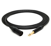 enoaudio Mogami 2534 Quad Câble Audio Professionnel asymétrique | Neutrik Gold 6,3mm TS - XLR mâle | HiFi - 3,0 m