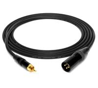 enoaudio Mogami 2534 Quad Câble Audio Professionnel asymétrique | Neutrik Gold RCA - XLR mâle | HiFi - 1,5 m