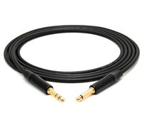 enoaudio Mogami 2534 Quad Câble Audio Professionnel asymétrique - symétrique | Neutrik Gold 6,3mm TS - 6,3mm TRS - 1,0 m