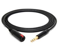 enoaudio Mogami 2534 Quad Câble Rallonge pour casques stéréo symétrique | Neutrik Gold 6,3mm TRS - 6,3mm TRS femelle | HiFi - 3,0 m