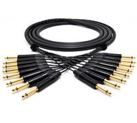 enoaudio Mogami 2932 8 Multipaire Câble analogique studio asymétrique | Neutrik Gold 6,3mm TS | HiFi - 2,0 m
