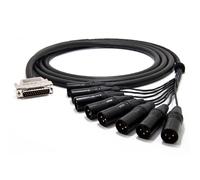 enoaudio Mogami 2932 8 Multipaire Câble analogique studio Breakout | Gold D-Sub 25 - Neutrik XLR mâle | HiFi - 2,0 m