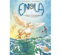Enola et les animaux extraordinaires - Tome 9 - Le Pégase - Lucile Thibaudier - La Gouttiere Eds De - cartonné - Bande dessinée jeunesse