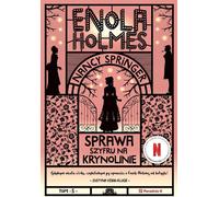 Enola Holmes L'affaire du chiffre sur la crinoline Nancy Springer (Buch auf Polnisch)