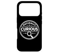 Énoncé de pensée analytique de l'état d'esprit naturellement Curieux Coque pour iPhone 17 Pro