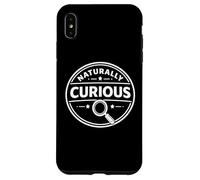 Énoncé de pensée analytique de l'état d'esprit naturellement Curieux Coque pour iPhone XS Max