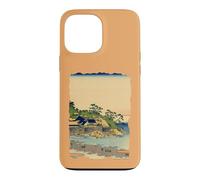 Enoshima dans la Province de Sagami Hokusai Art Japonais rétro Coque pour iPhone 13 Pro Max
