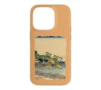 Enoshima dans la Province de Sagami Hokusai Art Japonais rétro Coque pour iPhone 14 Pro