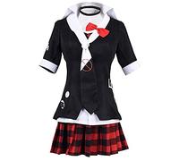 Enoshima Junko JK Uniforme Costume Cosplay Ensemble complet Uniforme Japonais Lycée Halloween Carnaval Costume Props