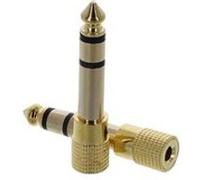 ENOVA hifi HA635 GOLD PACK2 - Adaptateur casque metal plaque or G