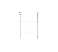 Pack de 2 crochets + 5 supports muraux Enova Hifi pour disques vinyle VWM 5 Chrome Vinyle