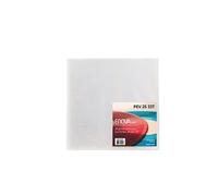 Pack de 25 pochettes Enova Hifi PEV 25 33T pour disques vinyle 33 tours Transparent Vinyle
