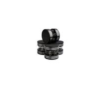 Enova HiFi Absorbeurs anti-vibrations Pads 10 Pro – Pack 4 pour platine vinyle & enceintes Noir