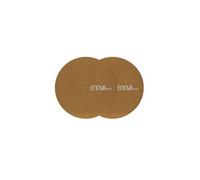 Paire de feutrine Enova Hifi FS 120 BR Marron pour platines vinyles Vinyle
