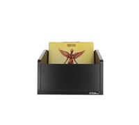 Enova HiFi Meuble de rangement VINYLE BAC 120BL Capacité 120 vinyles Noir