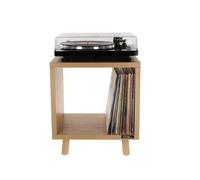 Enova HiFi Meuble HiFi VINYLE LOVER SWE Bois Vintage Rangement disques vinyles