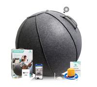 ENOVI Lite Ball Chair Ballon de yoga Ballon d'exercice avec housse pour la maison