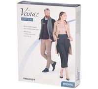 Enovis™ Veinax Mi-bas de compression médicaux Femme Coton 2 Long Noir Taille 4 Chaussettes 1 pc(s)
