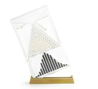 Enpvneer Planche De Galton, Modèle de démonstration de probabilité, Modèle mathématique de Distribution Normale 3.7 * 5.9 * 2.2 in, Convient à l'enseignement des MathéMatiques et à L'Analyse Finan