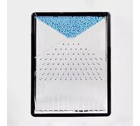 Enpvneer Planche De Galton, Modèle de démonstration de probabilité, Modèle mathématique de Distribution Normale 16.3 * 12.4 in, Convient à l'enseignement des MathéMatiques et à L'Analyse Finan