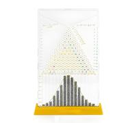 Enpvneer Planche De Galton, Modèle de démonstration de probabilité, Modèle mathématique de Distribution Normale 3.7 * 5.9 in, Convient à l'enseignement des MathéMatiques et à L'Analyse Finan
