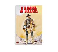 ENQIAOZHANG Affiches et impressions 40x60cm Clint Eastwood Per un pugno di dollari Film Artrative Poster Soggiorno Camera da letto Pittura Opera d'arte Senza Cornice