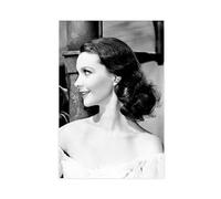 ENQIAOZHANG Art Peinture sur Toile 40x60cm Vivien Leigh Film Retro Stars Pcs Poster Canvas Wall Art Room Immagini per Camera da letto Regali Decor Senza Cornice