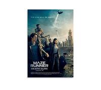 ENQIAOZHANG Peinture d'art de mur de toile 60x90cm Film Maze Runner Le Remède Mortelation Poster Canvas Wall Art Room Immagini per Camera da letto Regali Decor Senza Cornice