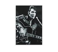 ENQIAOZHANG Peinture d'art de mur de toile 60x90cm Johnny Cash-115 Poster Arredamento Casa Decorativo Soggiorno Camera da letto Senza Cornice