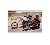 ENQIAOZHANG Peinture Impression sur Toile 60x90cm Easy Rider Classic Cult Movies Moviess Picture Print Modern Family Bedroom Decor Posters Senza Cornice
